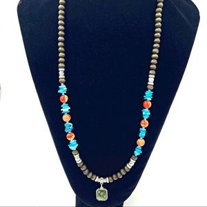 Handmade Necklace w/pendant